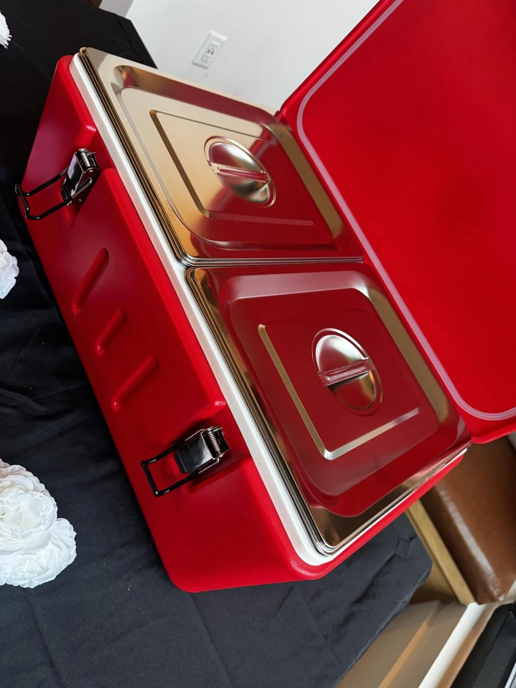 Red Catering Cooler