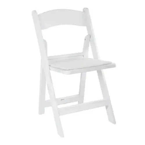 White Folding Chair rental